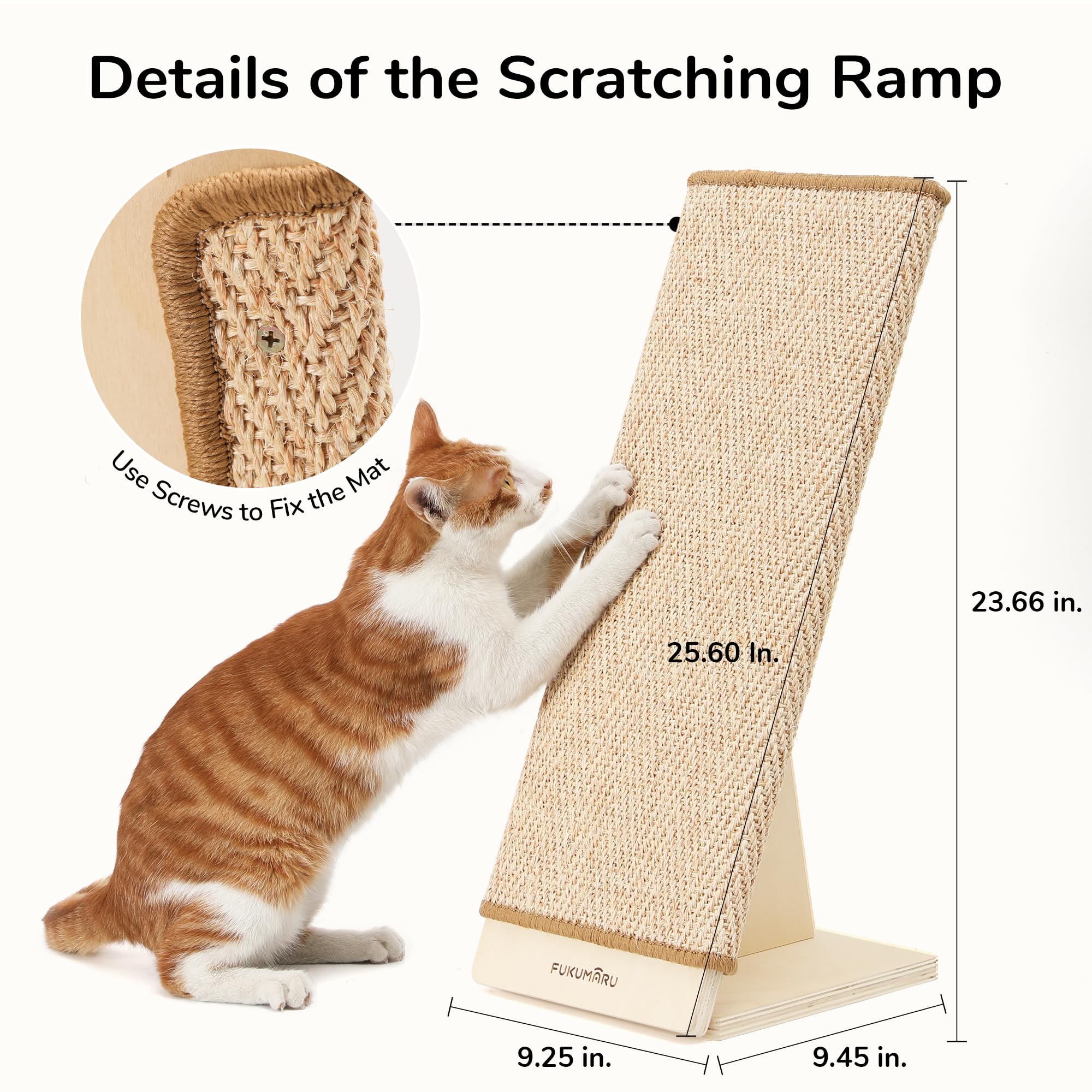 FUKUMARU wall-mounted L-shaped design saves floor space
