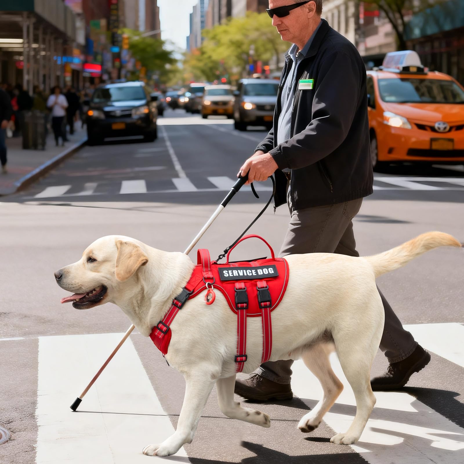 Fulaweier adjustable straps ensure a snug fit for various breeds.