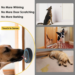 Full House dog doorbell waterproof button designed for doorways.
