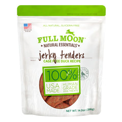 Full Moon Essential Duck Tenders packaging showcasing convenient bag for storage and rewards