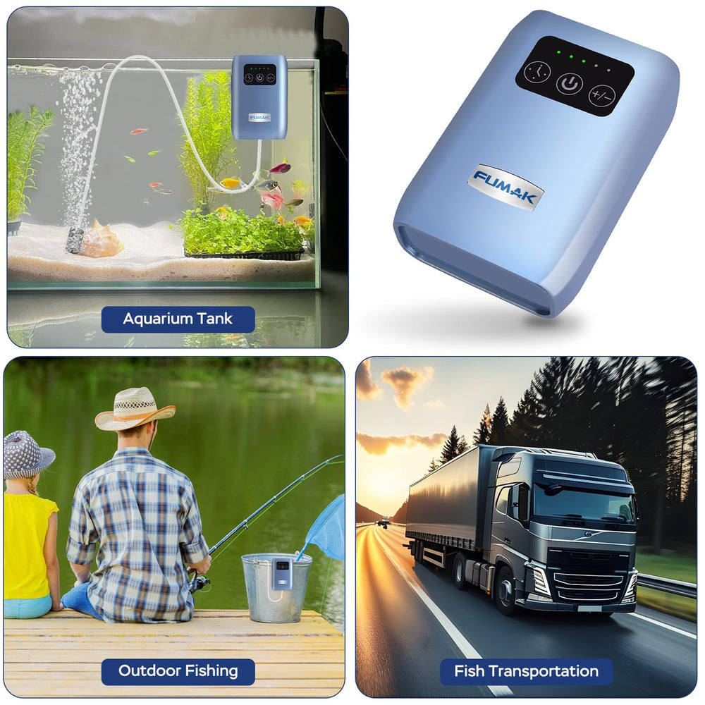 FUMAK versatile pump for aquariums emergencies and outdoor use