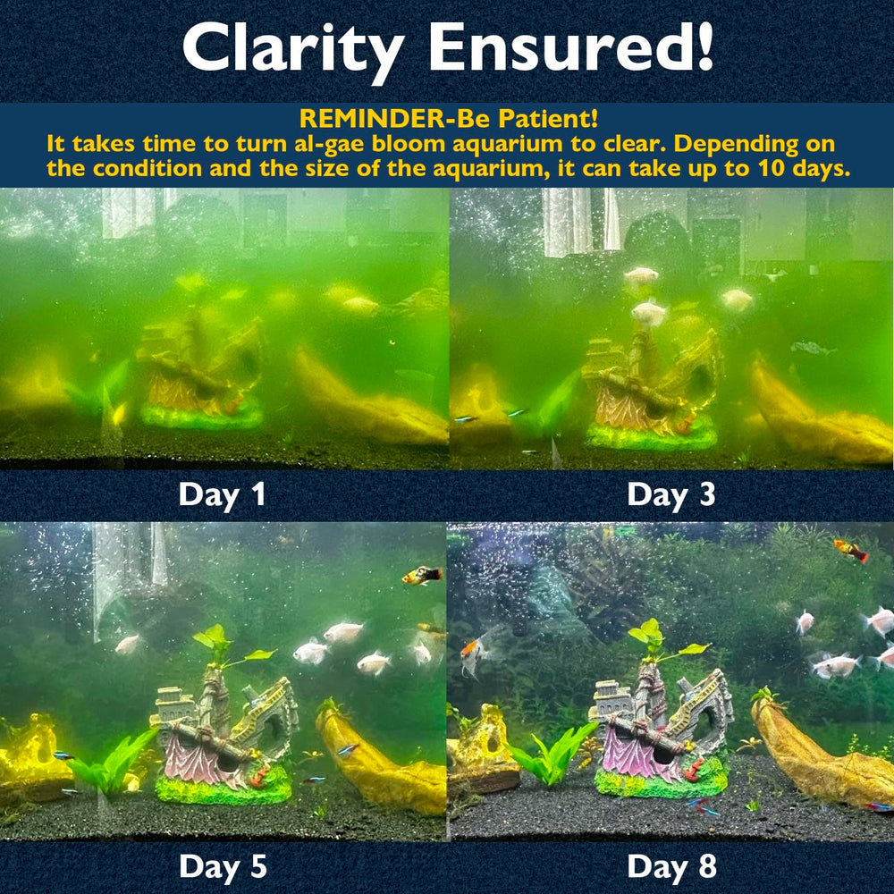 FUMAK aquarium filter UV light highlights clarity and algae control.