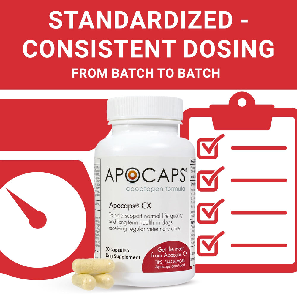Functional Nutriments Apocaps CX on walk suggests active lifestyle support.