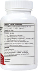 Functional Nutriments Apocaps CX dosing scoop aids precise administration.