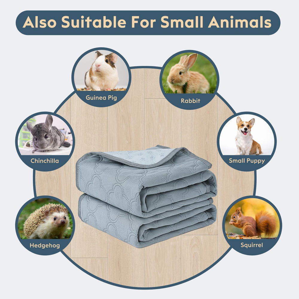 FunFurry pad is machine washable and tumble dryable for easy reuse.
