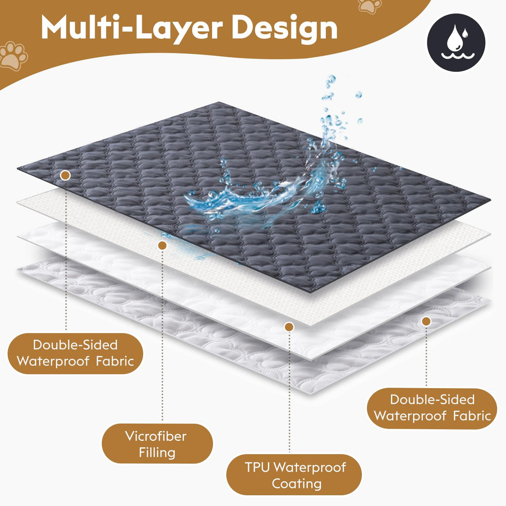 FunFurry waterproof dog blanket 82x102 inches protects your sofa.