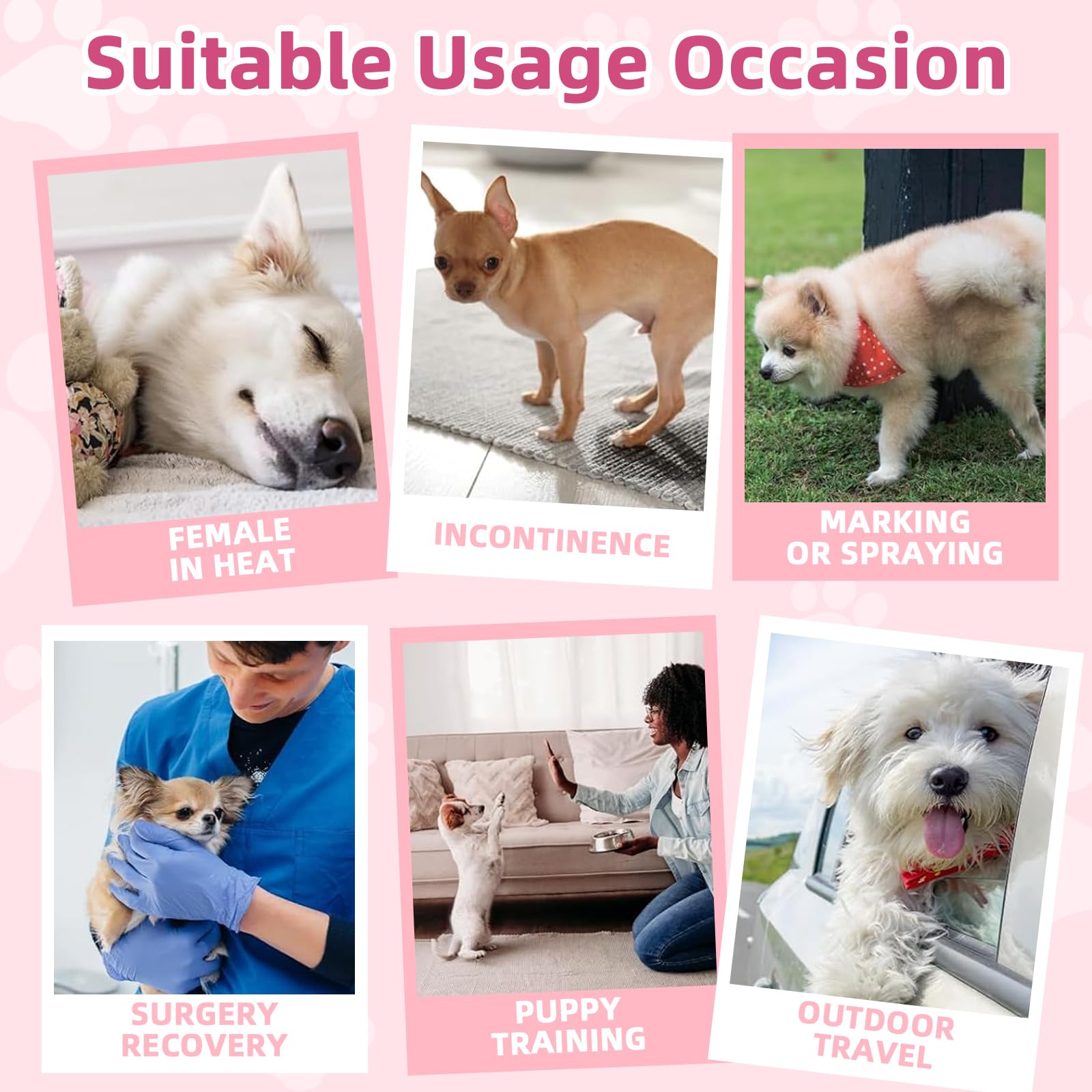 FUNLIYING suitable for heat, incontinence, training, and travel.