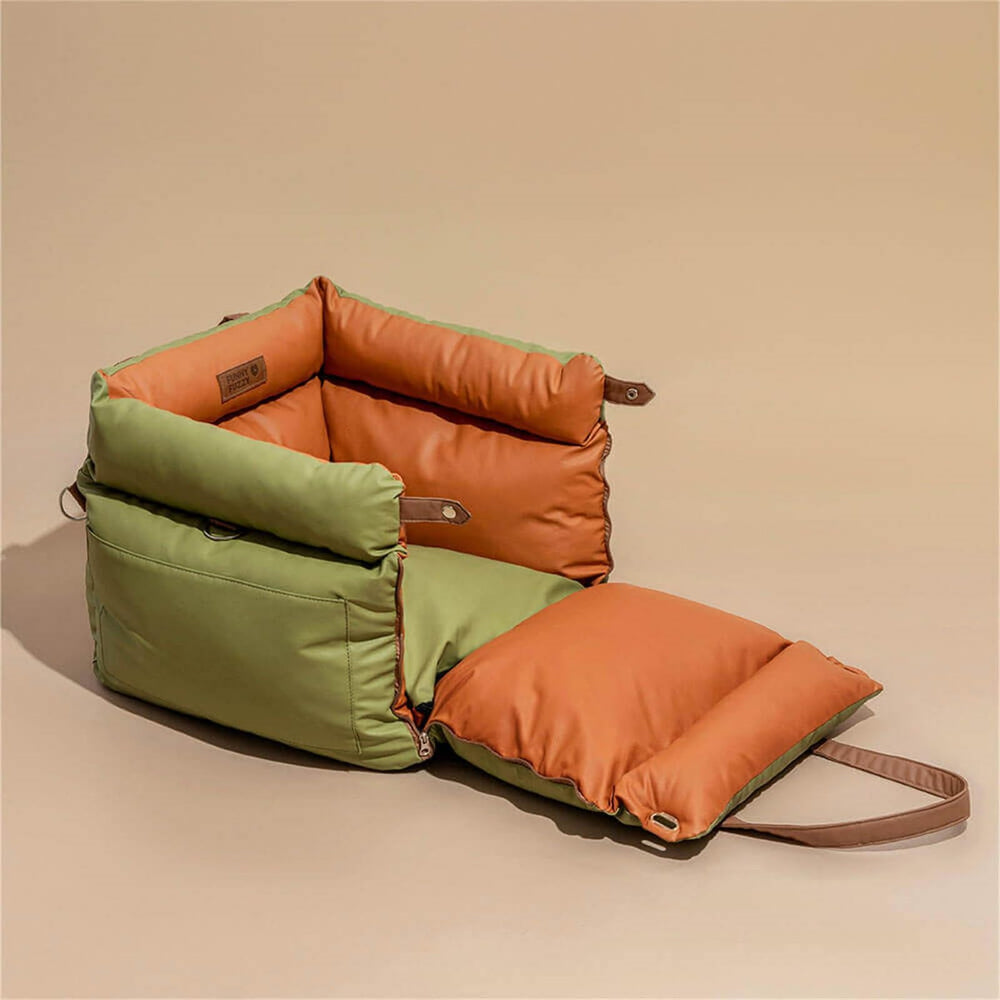 FunnyFuzzy portable dog seat doubles as bed and carrier.