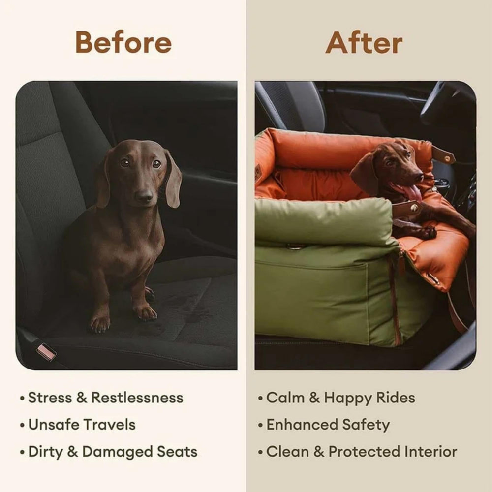 FunnyFuzzy stylish car seat complements any interior.