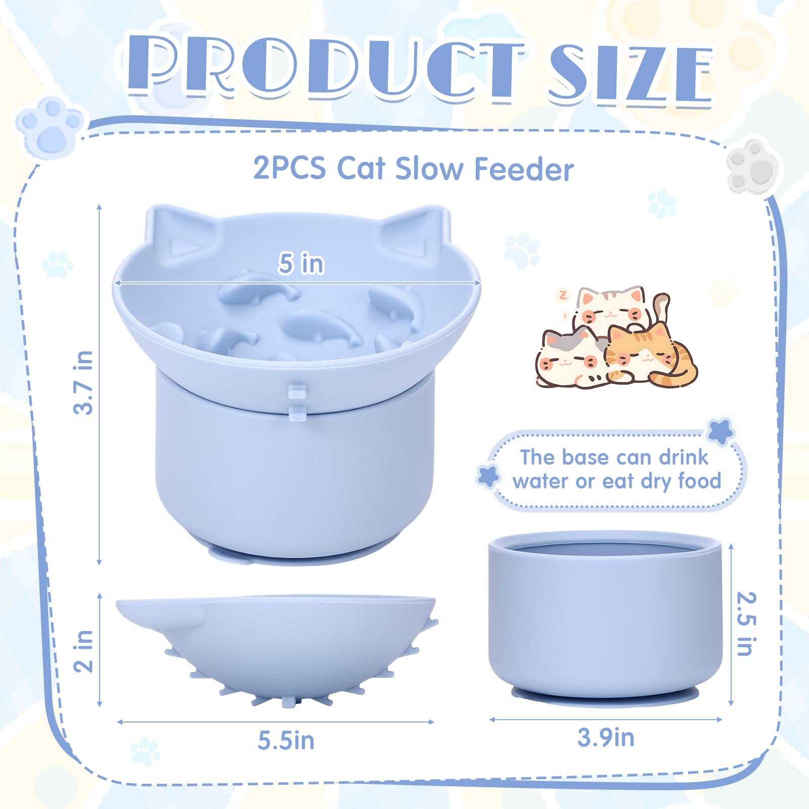 Funnymoom blue tilt-angle bowl shows adjustable feeding position for comfort.