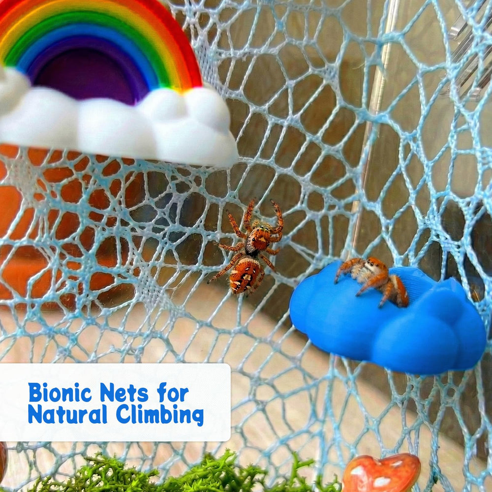 Funtinshdy Climbing Nets support natural movement and vertical space use.