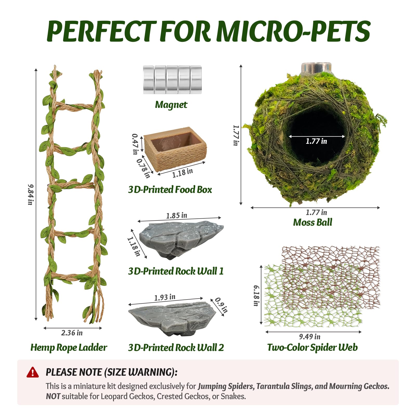 Funtinshdy Green mesh net provides textured grip for climbing and exploration.