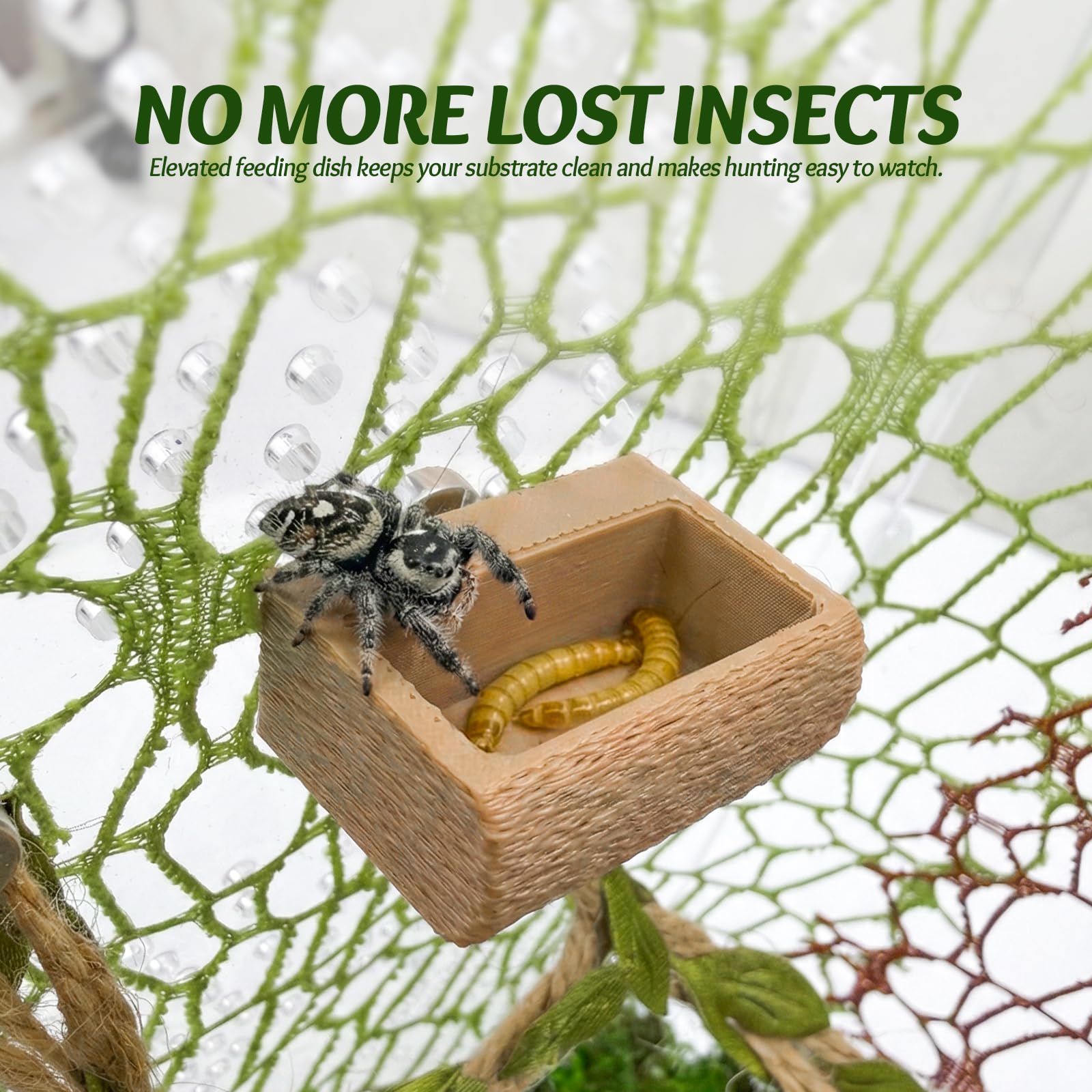 Funtinshdy Magnetic Moss Ball 4.5cm provides a cozy hide with secure mounting.