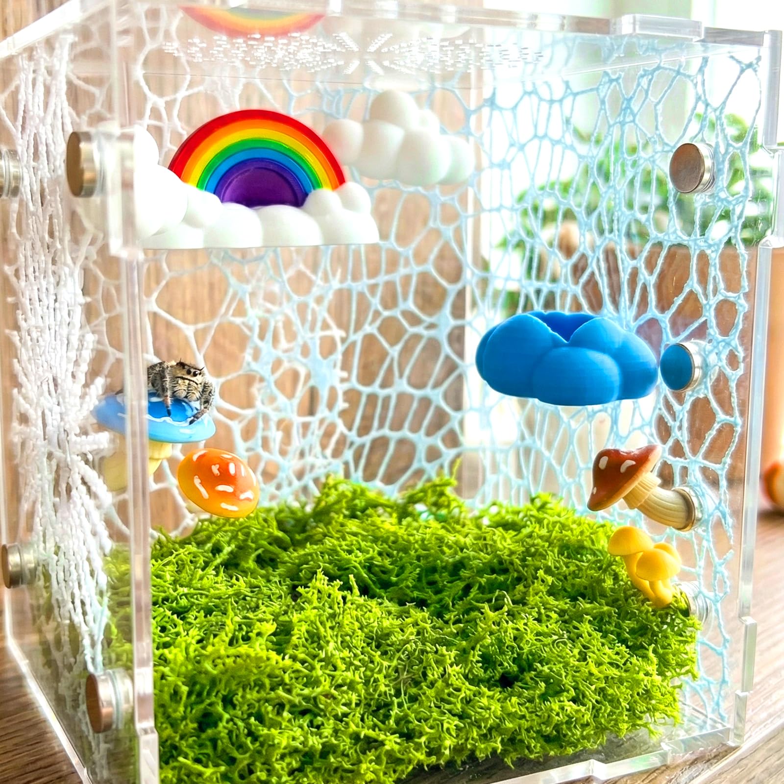 Funtinshdy Magnetic Water Dish keeps hydration accessible with a clean, secure mounting.