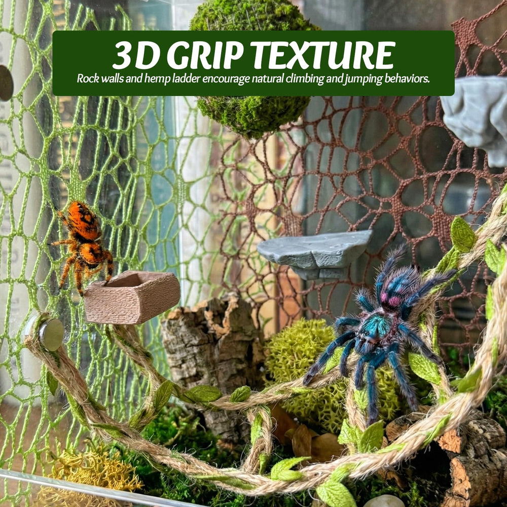 Funtinshdy Resin Rock Ledge offers observation perches for stalking and resting.