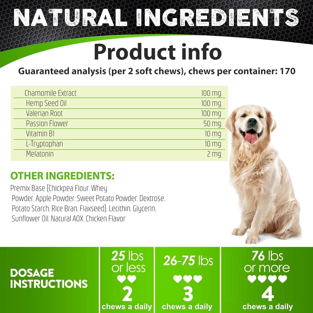 FURALAND separation anxiety treats help a dog stay calm at home
