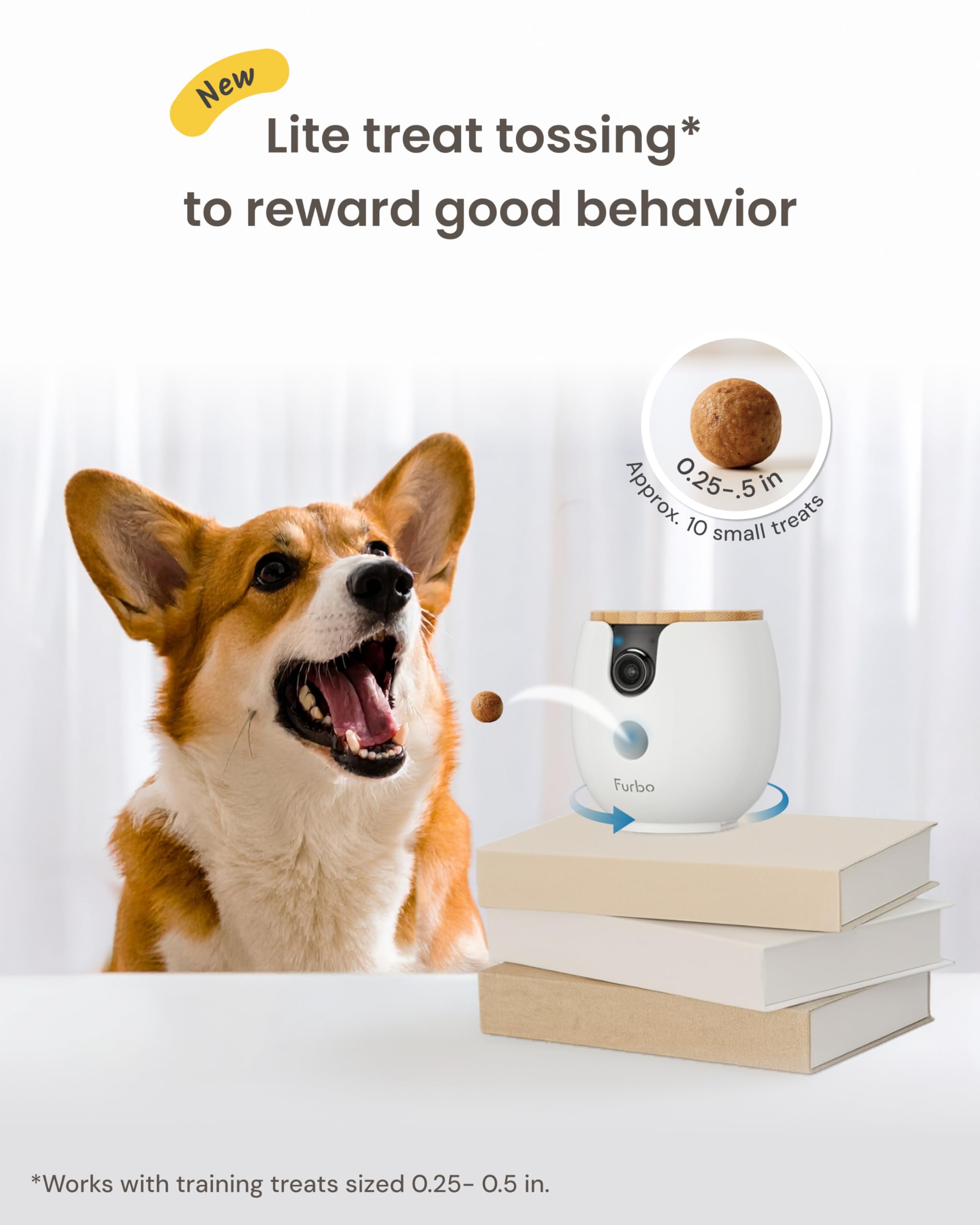 Furbo Mini 2-way audio lets you talk back