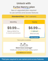 Furbo Nanny AI alerts notify barking or unusual activity