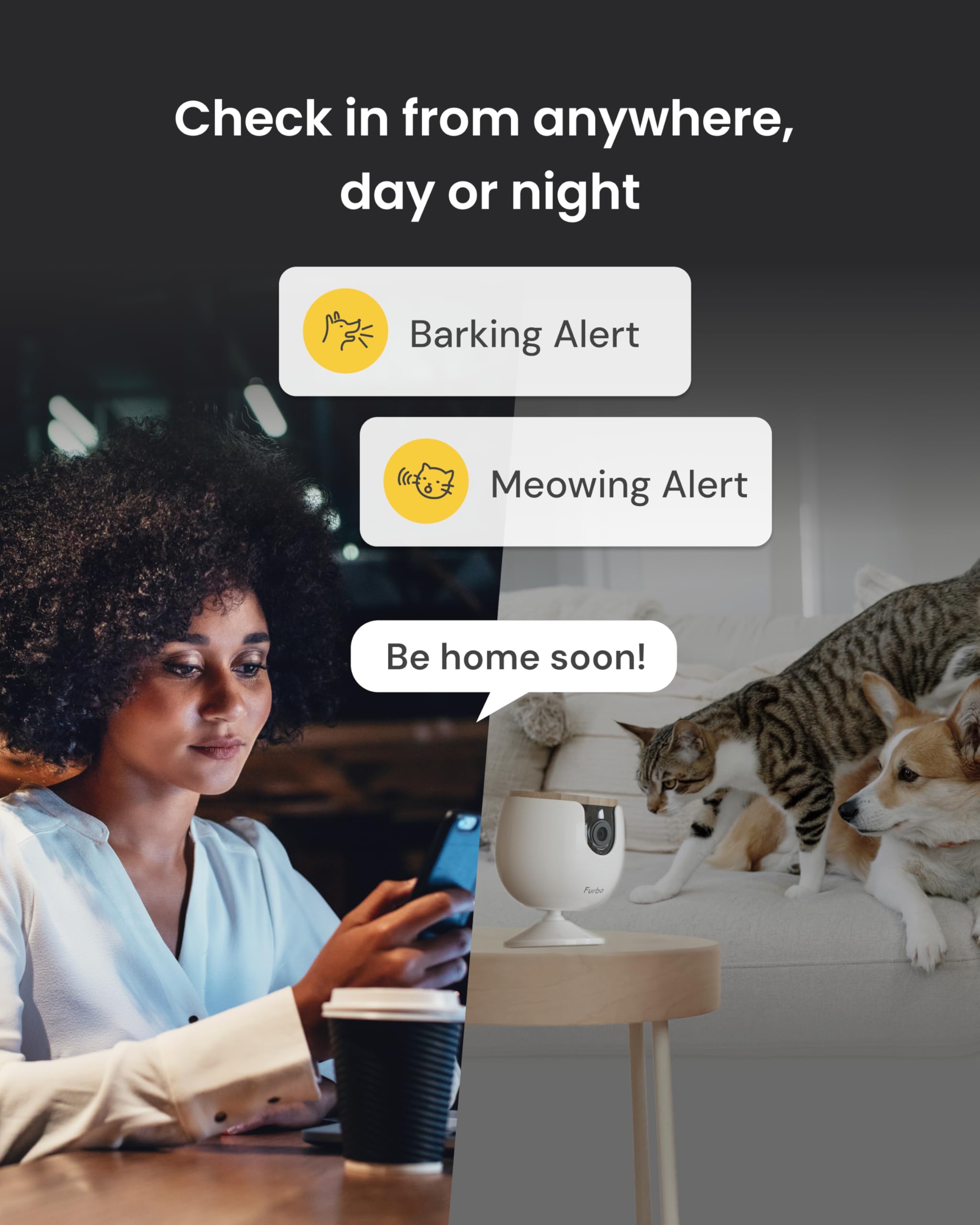 14-day Furbo Nanny trial included for added AI insights.