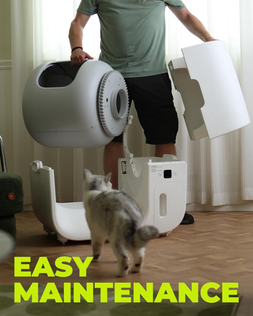 FURBULOUS generous space suitable for multi-cat households