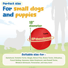 Furdo 18-Inch diameter ball setup shows quick inflation and fast play.