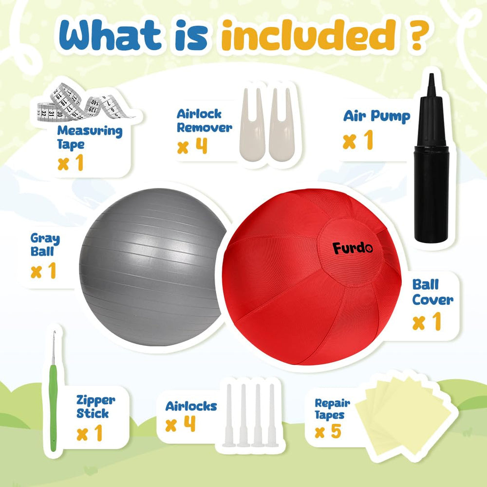 Easy-clean Furdo herding ball keeps playtime hygienic after muddy sessions.