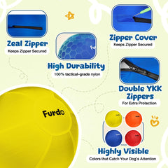 Furdo heat-safe storage guidance helps maintain durability during play sessions.