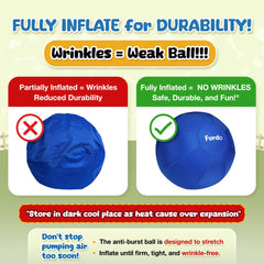 Furdo nylon-cover dog ball emphasizes durability for interactive sessions.