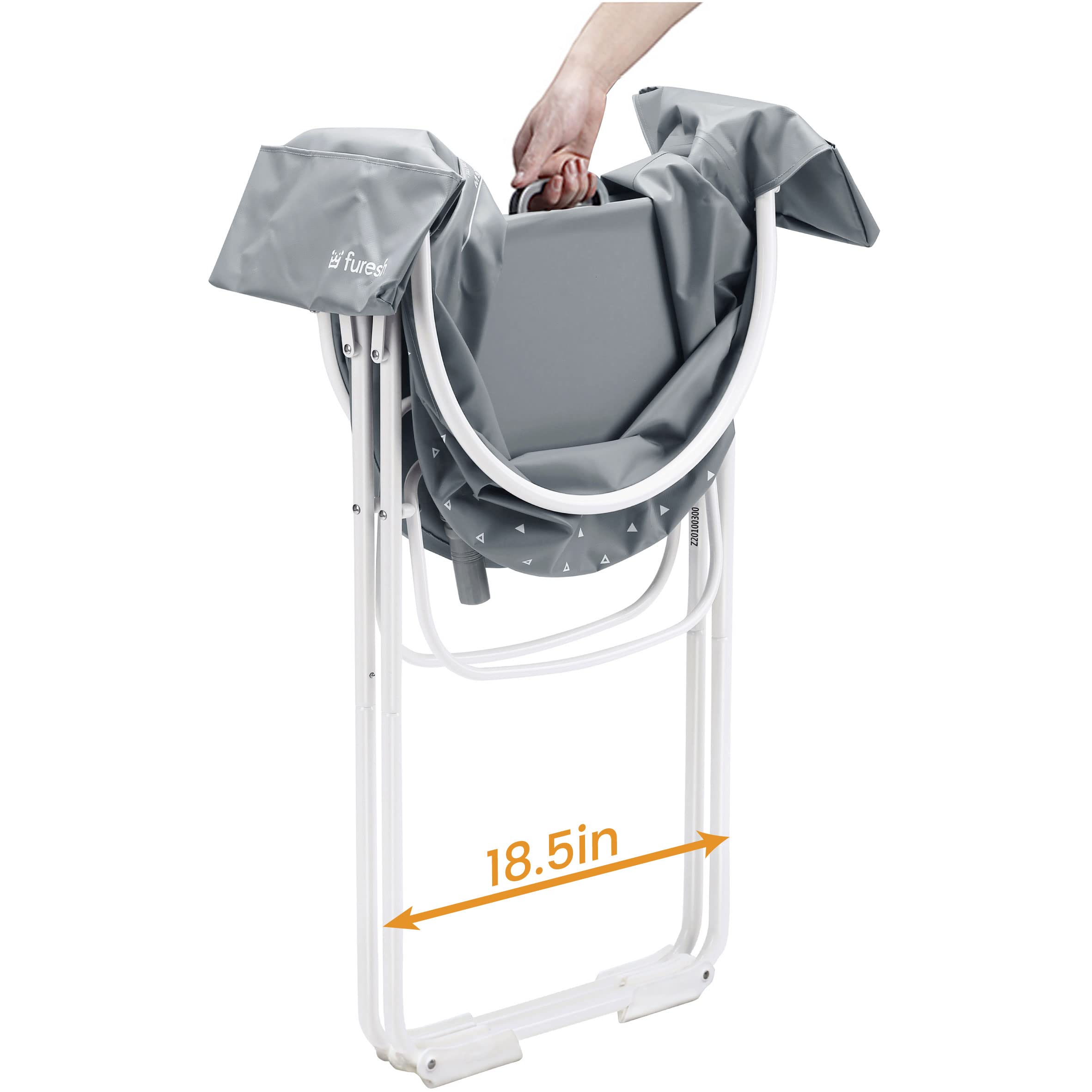 Furesh Little Dipper basin dimensions offer space for small to medium pets.