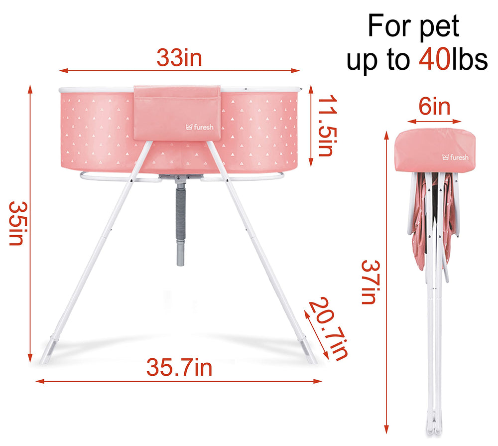 Furesh Little Dipper folding mechanism demonstrated for quick one-handed collapse