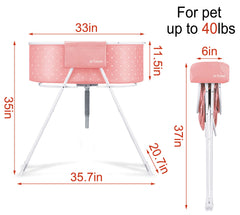 Furesh Little Dipper folding mechanism demonstrated for quick one-handed collapse