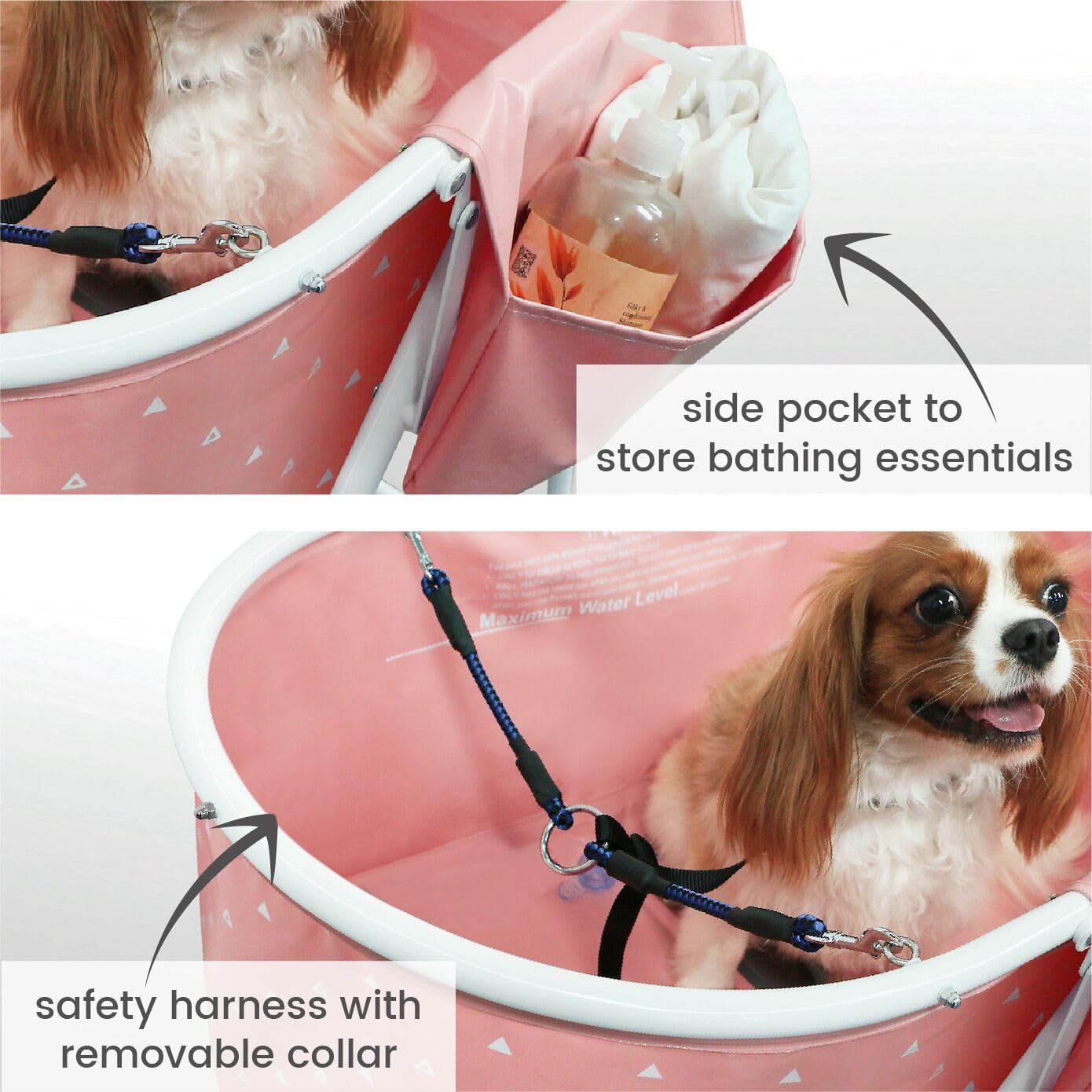 Furesh Little Dipper portable design fits in tight spaces for versatile baths