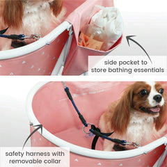 Furesh Little Dipper portable design fits in tight spaces for versatile baths
