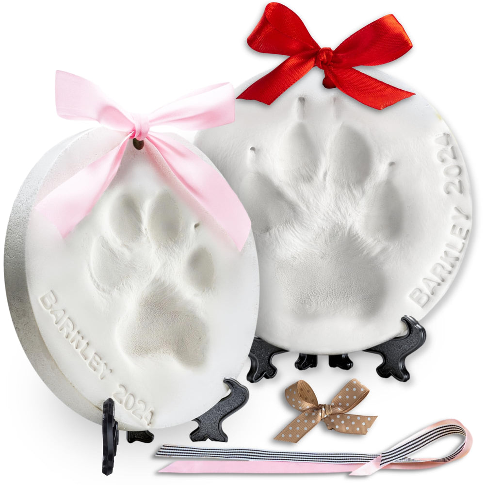 FUREVER MOMENTS paw print kit contents for easy at home keepsakes