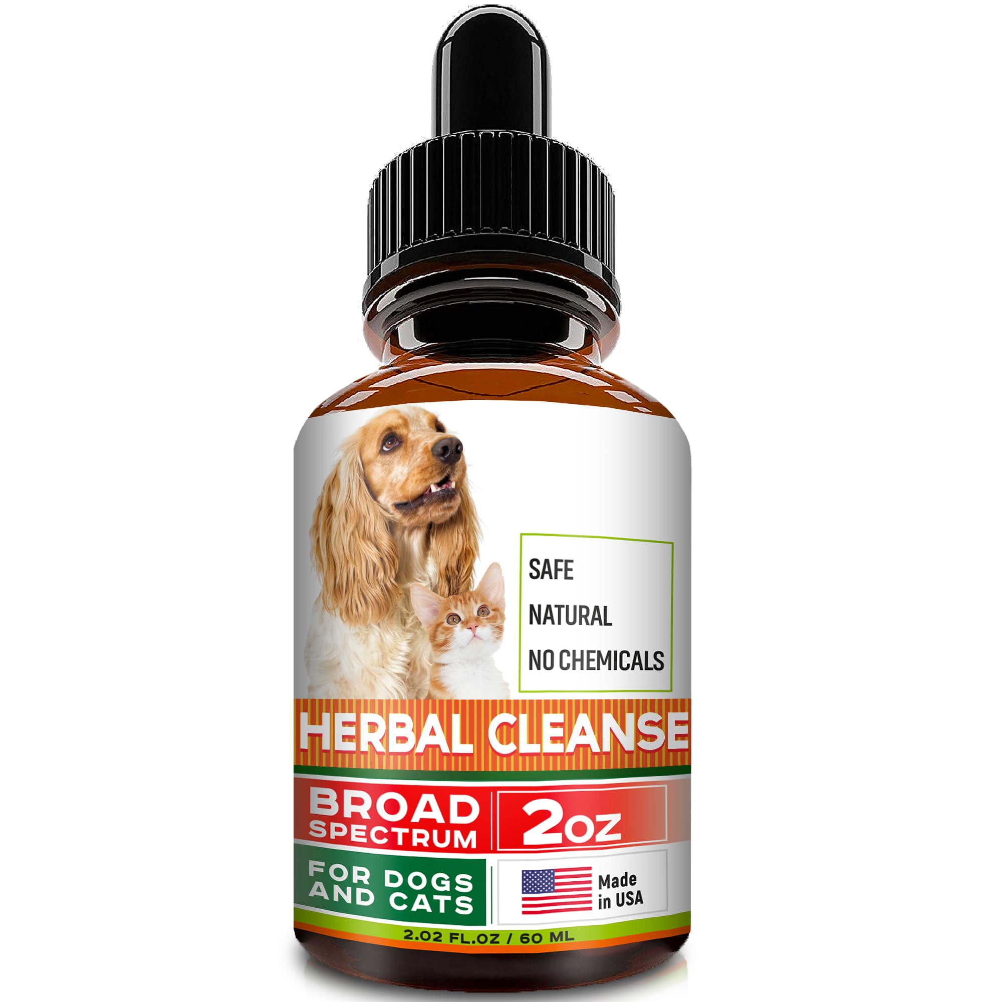 Pet enjoying a meal with FurFinds Herbal Cleanse supplement.