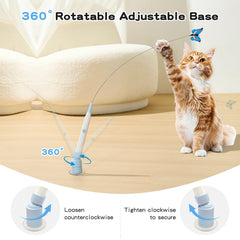 FurFitFun USB-rechargeable cat toy for reusable entertainment.