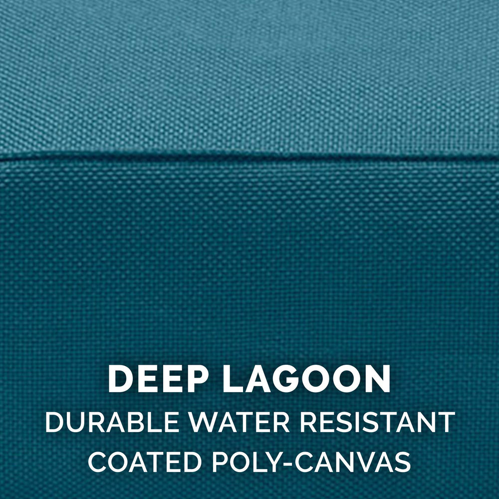Furhaven bed cover zipper detail enables easy installation and cleaning.