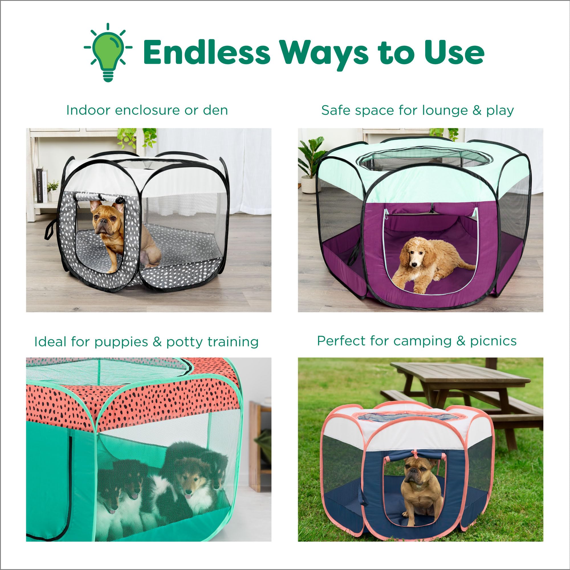 Furhaven carry bag included for easy travel and packing.