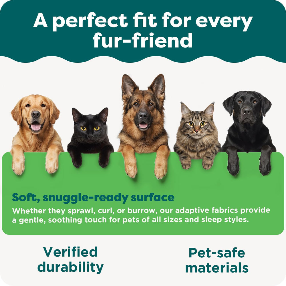 FurHaven included carry bag makes transport and storage easy.