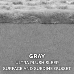 Furhaven color options gray, cream, chocolate for room coordination