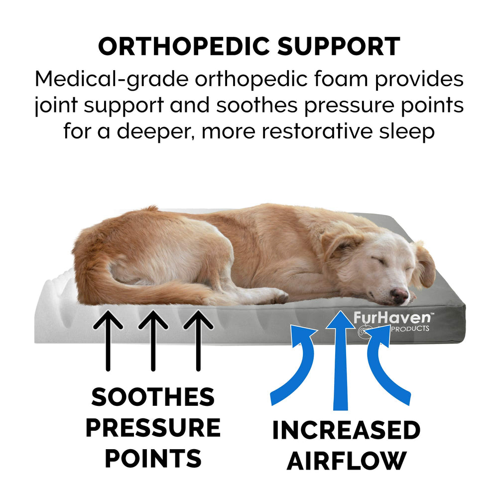 Furhaven durable polyester material offers straightforward care and everyday resilience.