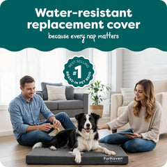 Furhaven logo print on oxford polycanvas cover adds durable style
