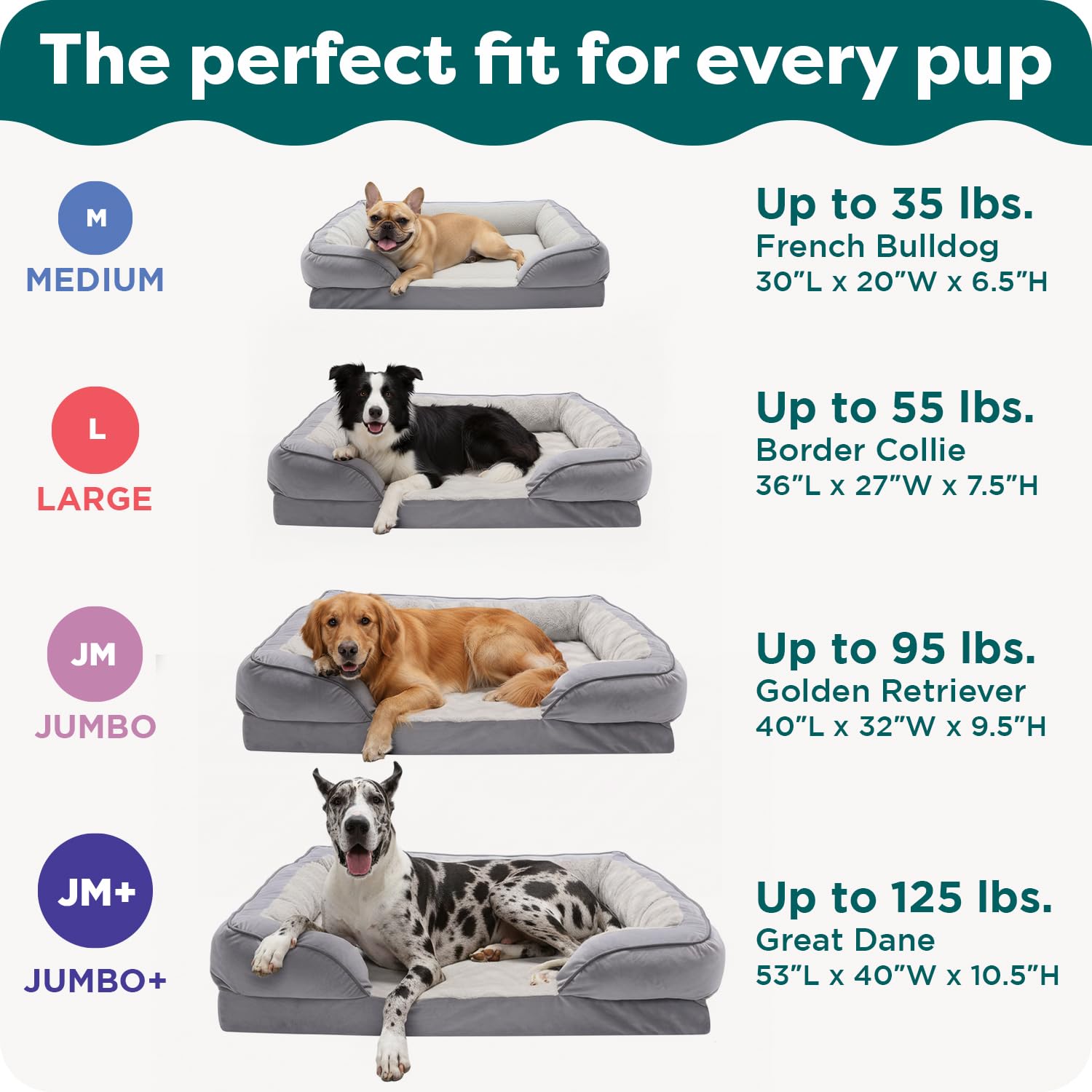 FurHaven non-slip base keeps the bed in place during daily use