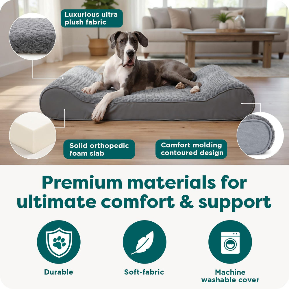 Furhaven step-on design makes accessibility easy for seniors.