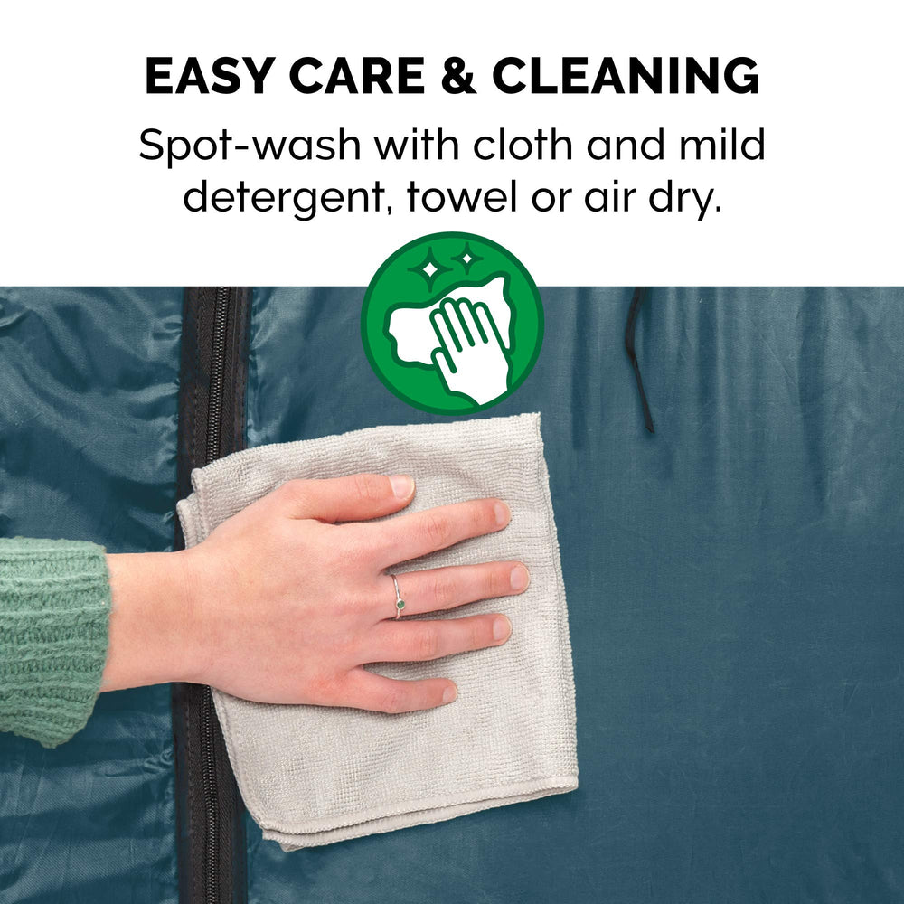 Furhaven Sailor Blue easy-clean surface ideal for quick maintenance.