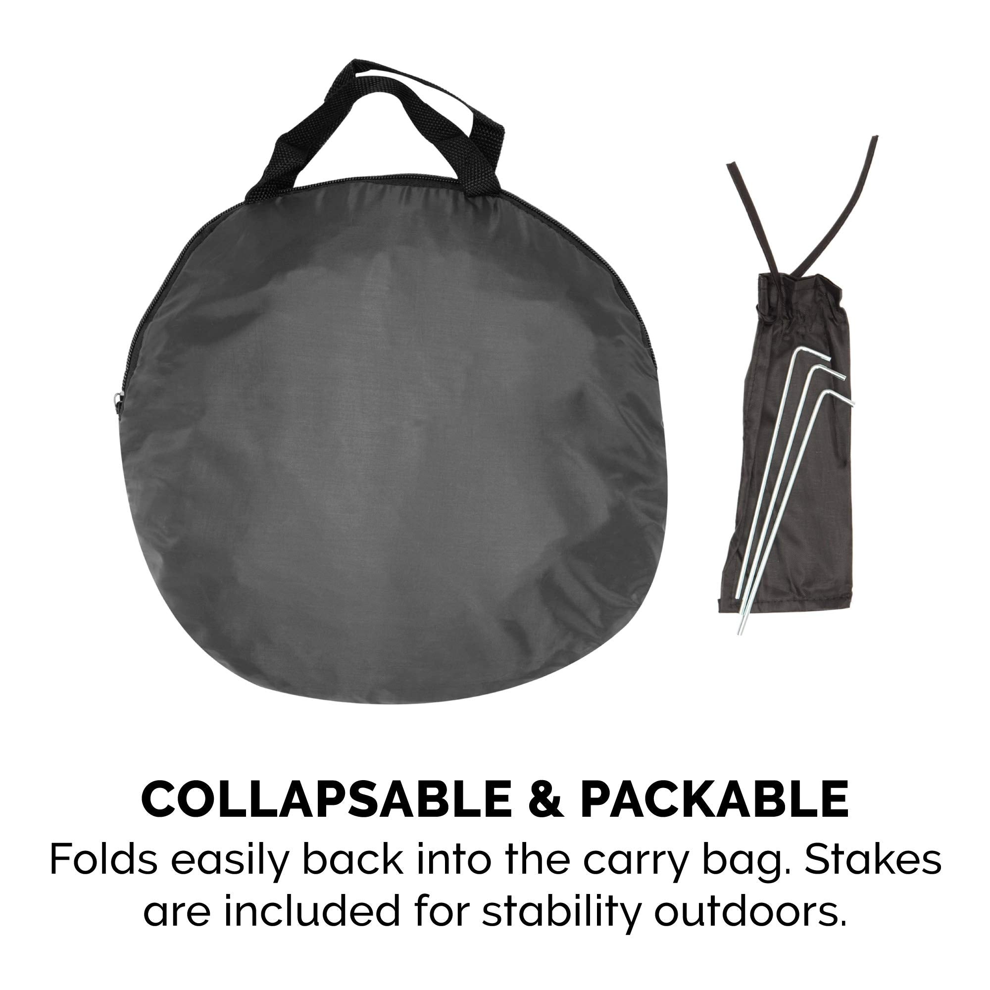 Furhaven folded carry bag simplifies transport and storage