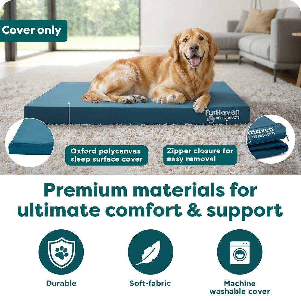 FurHaven cover with reinforced stitching for lasting daily wear.