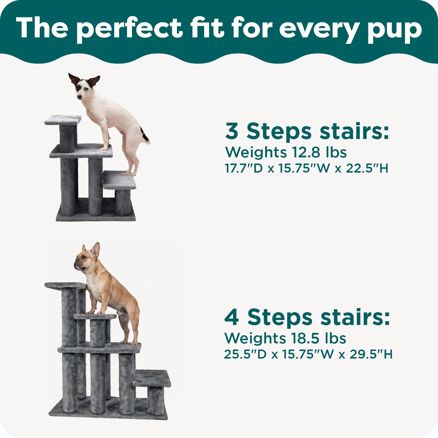 Furhaven Steady Paws wipe-clean design is quick to maintain