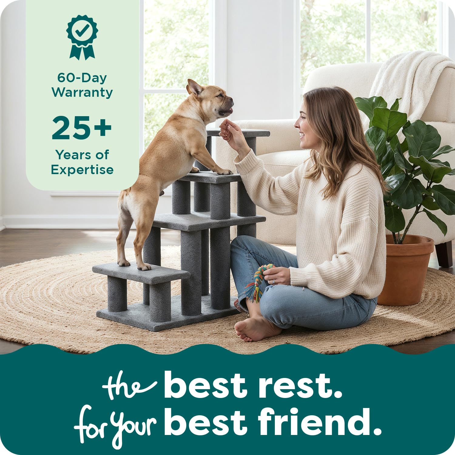 Furhaven Steady Paws low impact design eases transitions