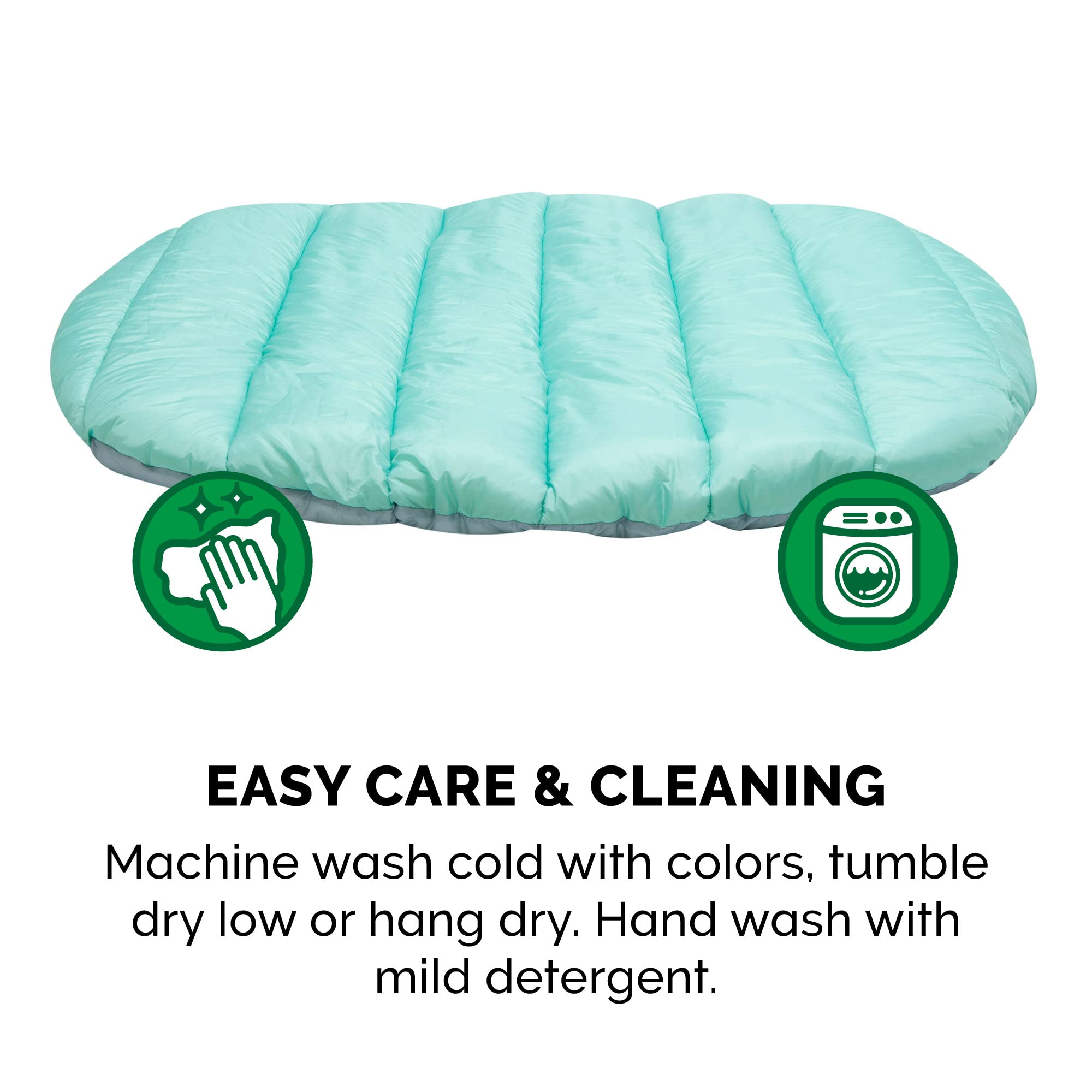 FurHaven Trail Pup travel bed packable for camping and hikes.